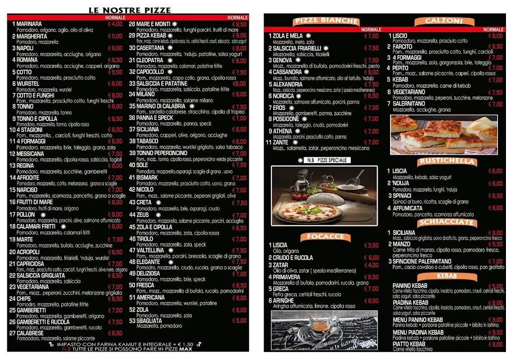 Menu_PIZZERIA FORNO LEGNA BAR KEBAB LA PEPITO_Gorla Maggiore_immagine_1
