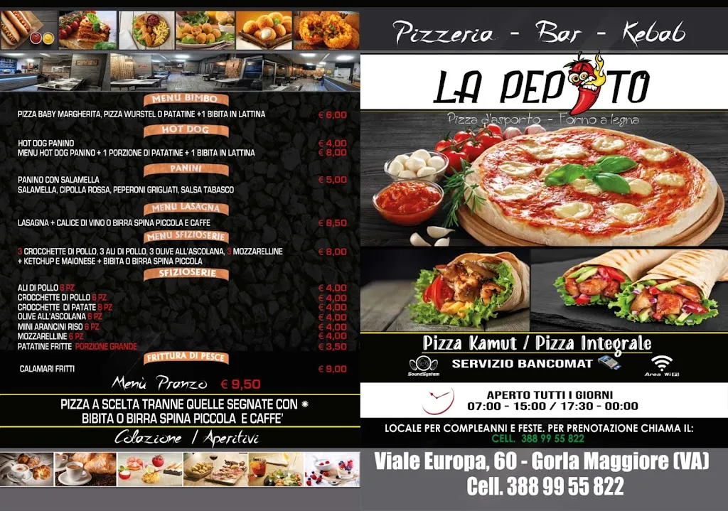 Menu_PIZZERIA FORNO LEGNA BAR KEBAB LA PEPITO_Gorla Maggiore_immagine_2