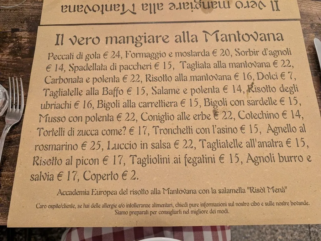 Menü_Osteria dell'Oca_Gonzaga_Bild_2