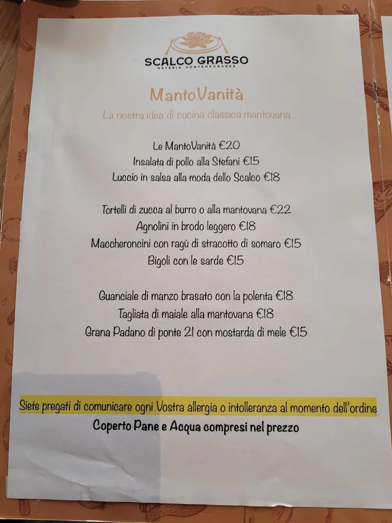 Menu_Lo Scalco Grasso - Osteria Contemporanea_Gonzaga_immagine_3