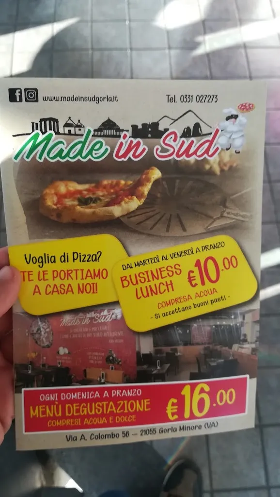 Menu_Pizzeria Made In Sud_Gorla Minore_image_4