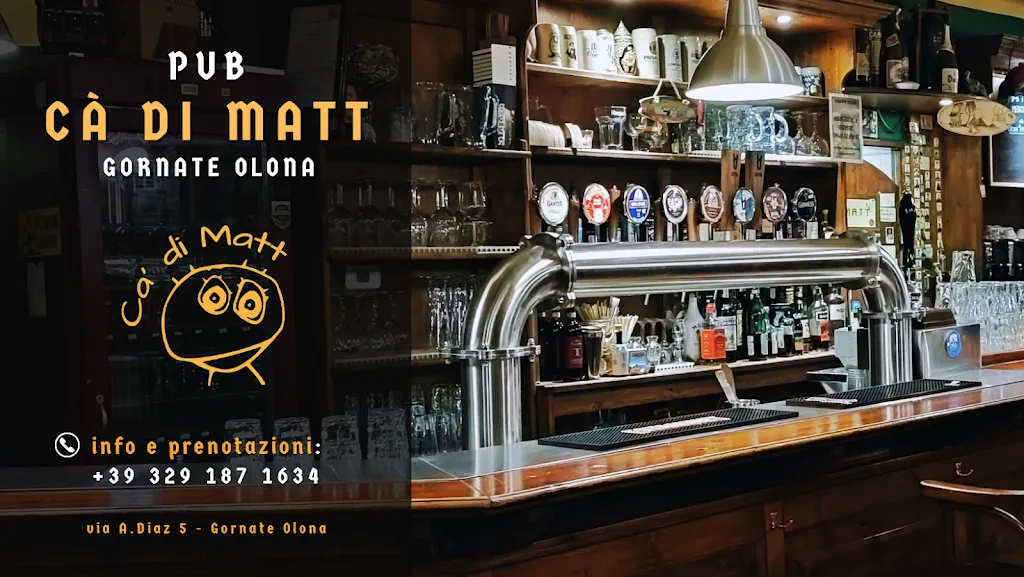 Cà di Matt Birreria con cucina restaurant in Gornate Olona
