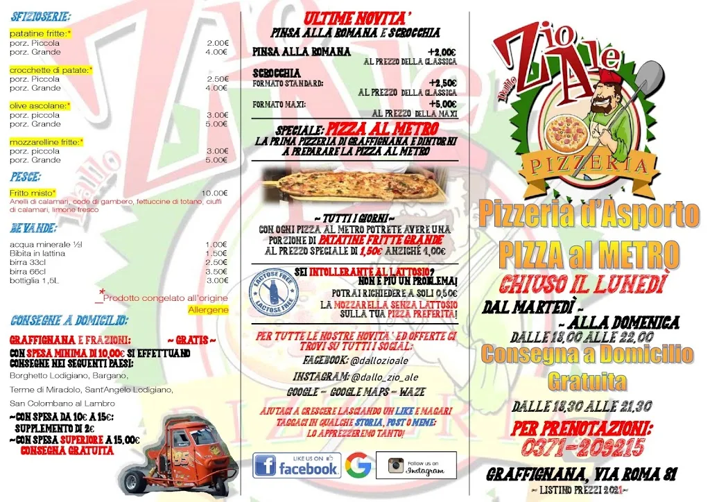 Menu_Pizzeria d'Asporto 