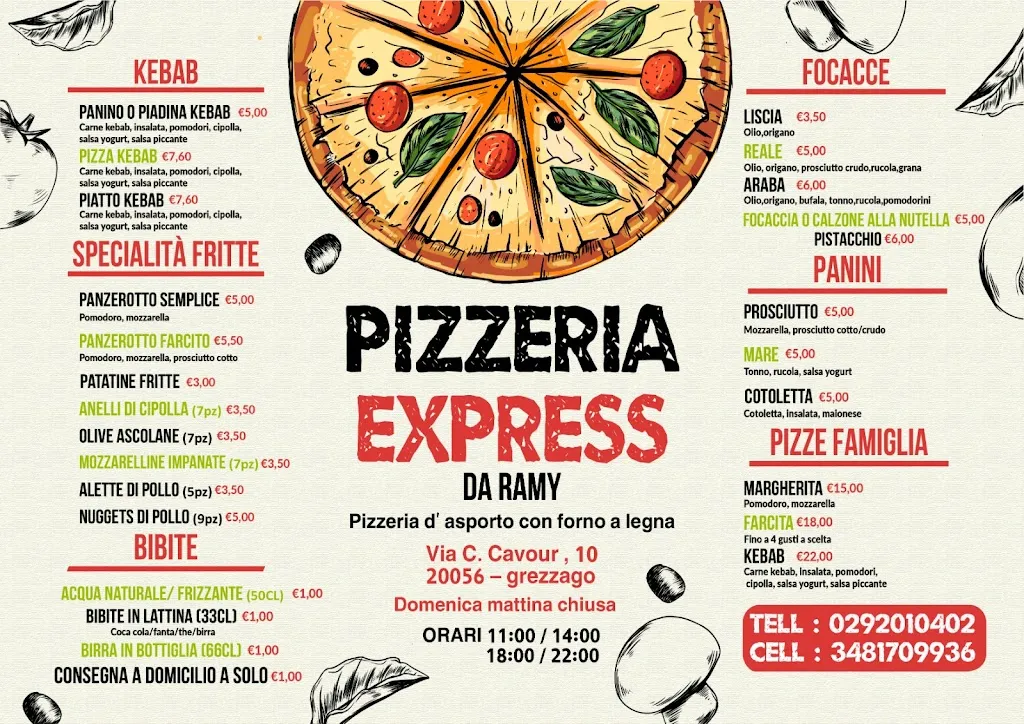 Menu_Pizzeria Express di Ramy_Grezzago_image_1