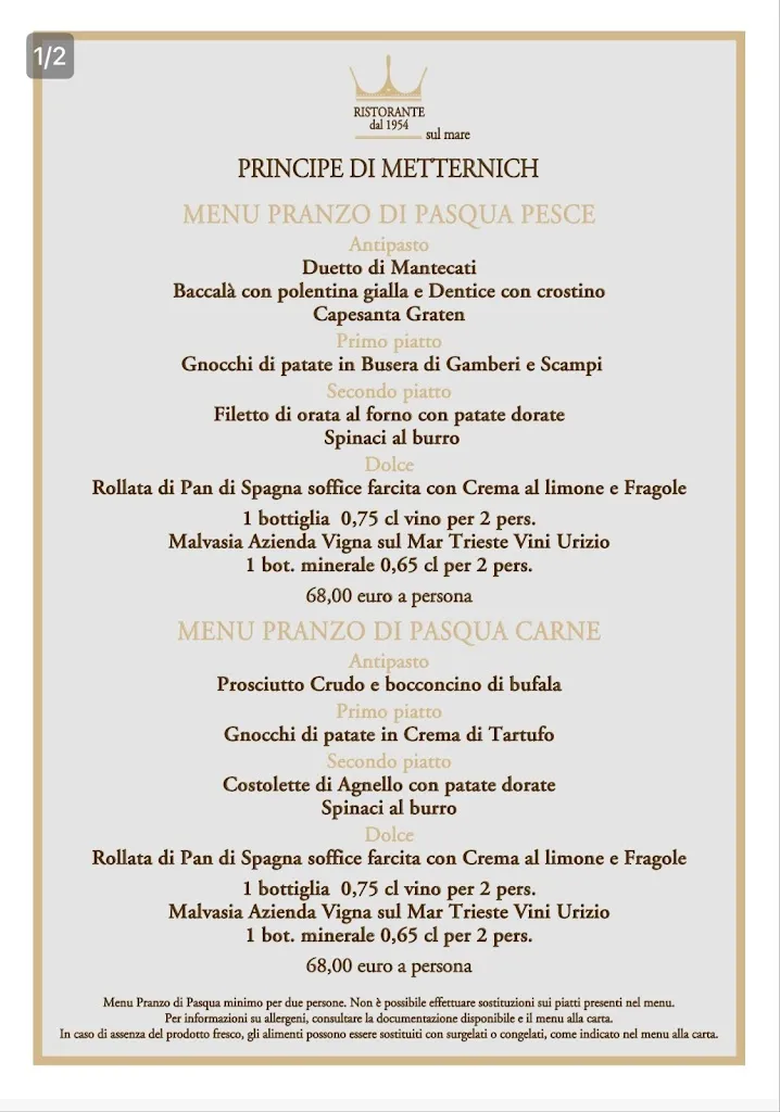 Menu_Principe di Metternich Ristorante_Grignano_image_4