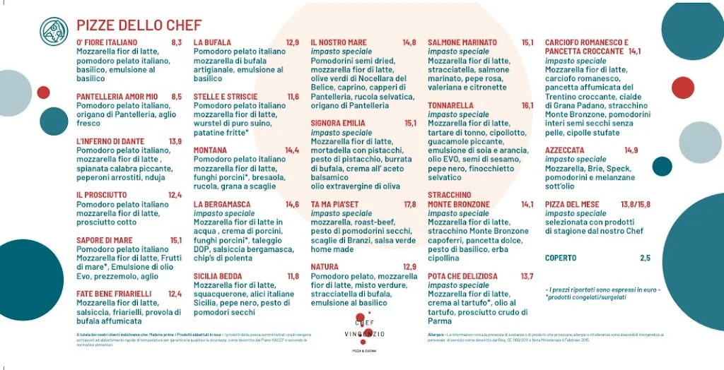 Menu_Ristorante Pizzeria Chef Vincenzio_Grassobbio_image_1
