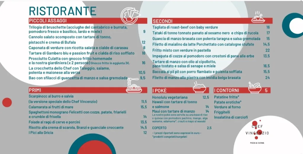 Menu_Ristorante Pizzeria Chef Vincenzio_Grassobbio_image_2