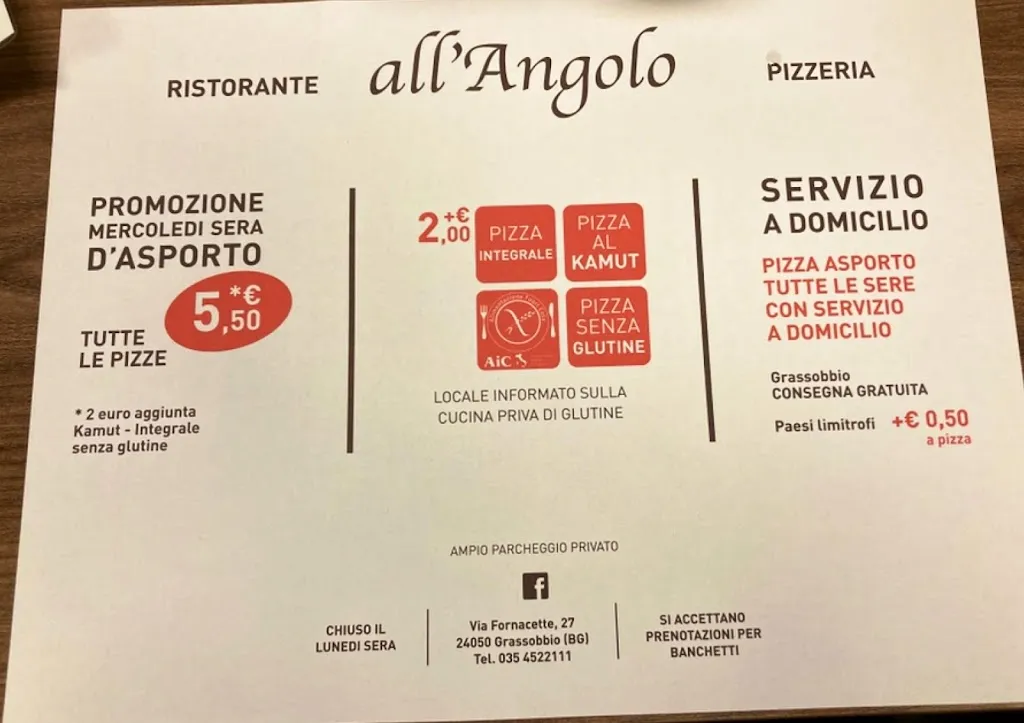 Menu_Ristorante Pizzeria All'Angolo GRASSOBBIO_Grassobbio_image_2