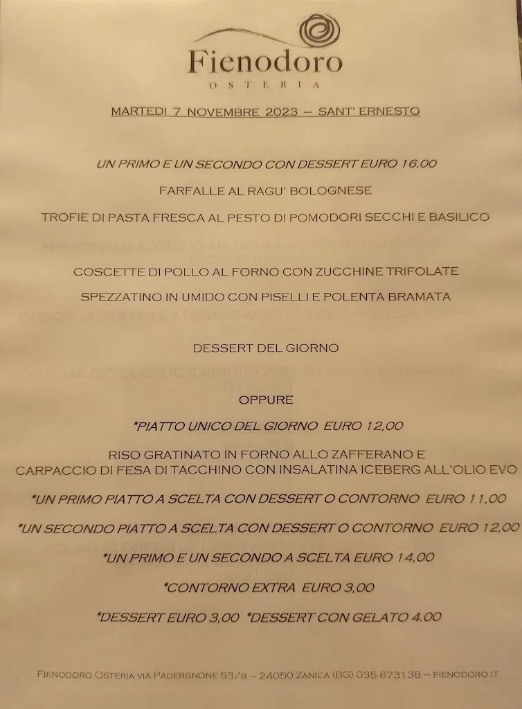Menu_Fienodoro Osteria_Grassobbio_image_1