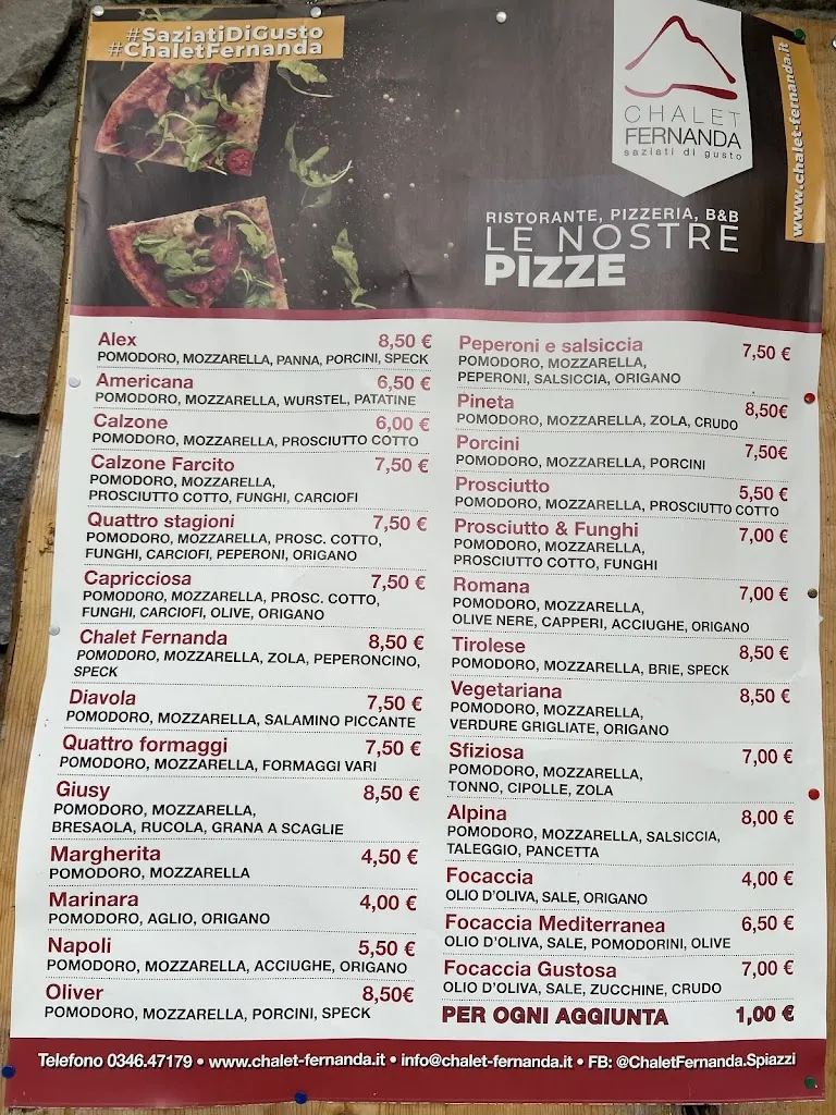 Menu_Ristorante Chalet Fernanda Di Zamboni Francesco_Gromo_image_2