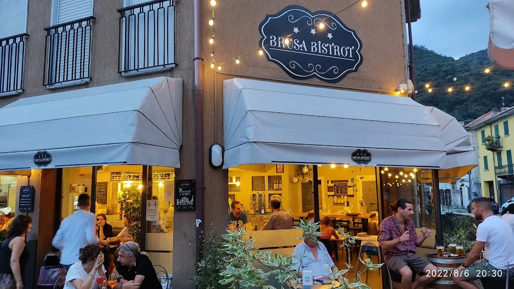 Brusa Bistrot restaurant in Gravellona