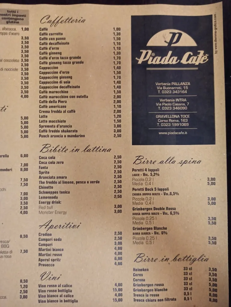 Menu_Piada Café di Gravellona Toce_Gravellona_image_4