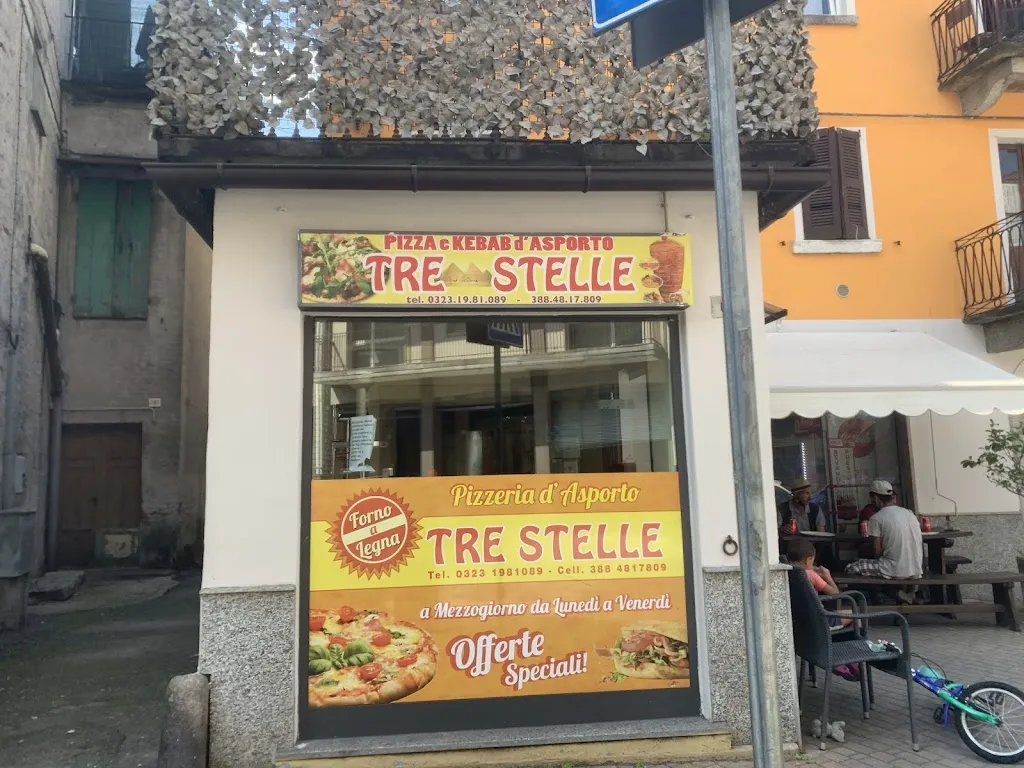 Tre Stelle restaurant in Gravellona