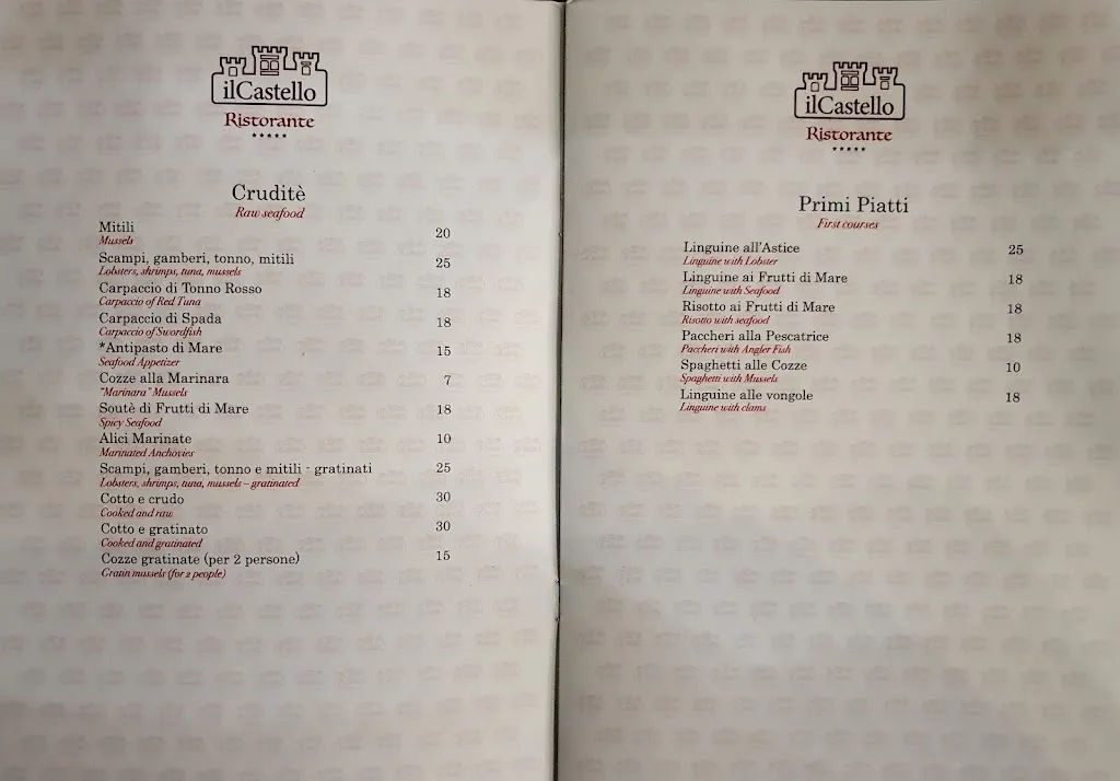 Menu_il Castello_Bagnolo del Salento_image_3