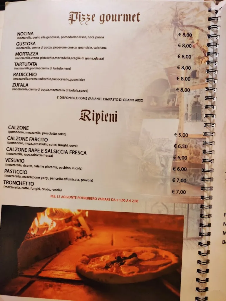 Menu_Ristorante pizzeria B&B Medioevalys_Ascoli Satriano_image_4