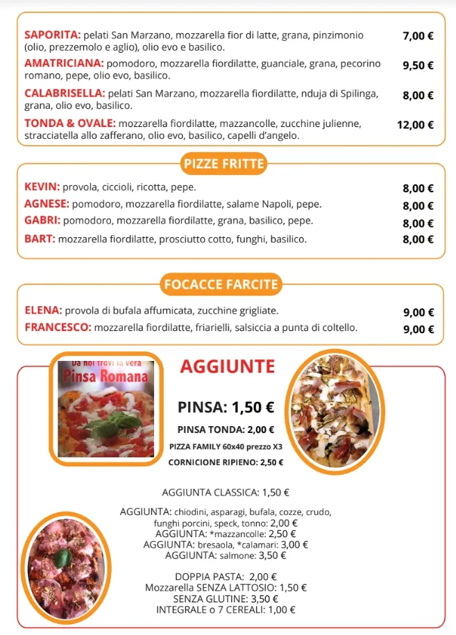 Menu_TONDA & OVALE PIZZERIA, PINSERIA & GASTRONOMIA Guidizzolo_Guidizzolo_image_1