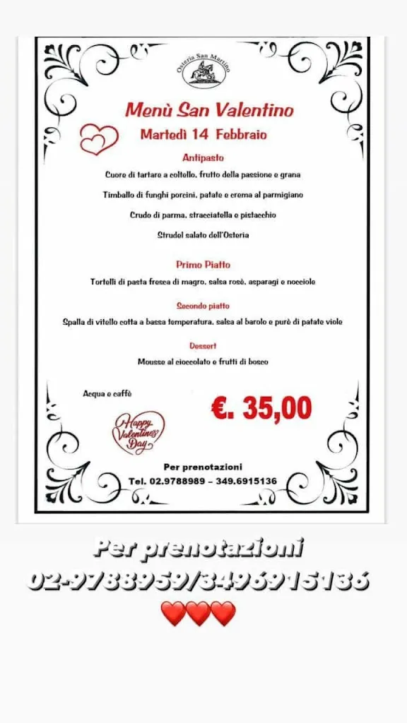 Menu_Osteria San Martino_Inveruno_image_2