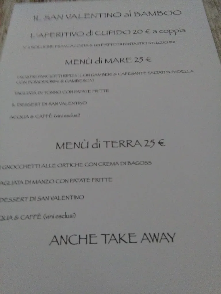 Menu_Cafè Bamboo Bistrot & Wine Bar_Isorella_image_1