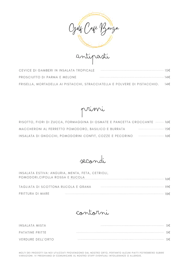 Menu_Golf Cafè Barza_Ispra_immagine_2