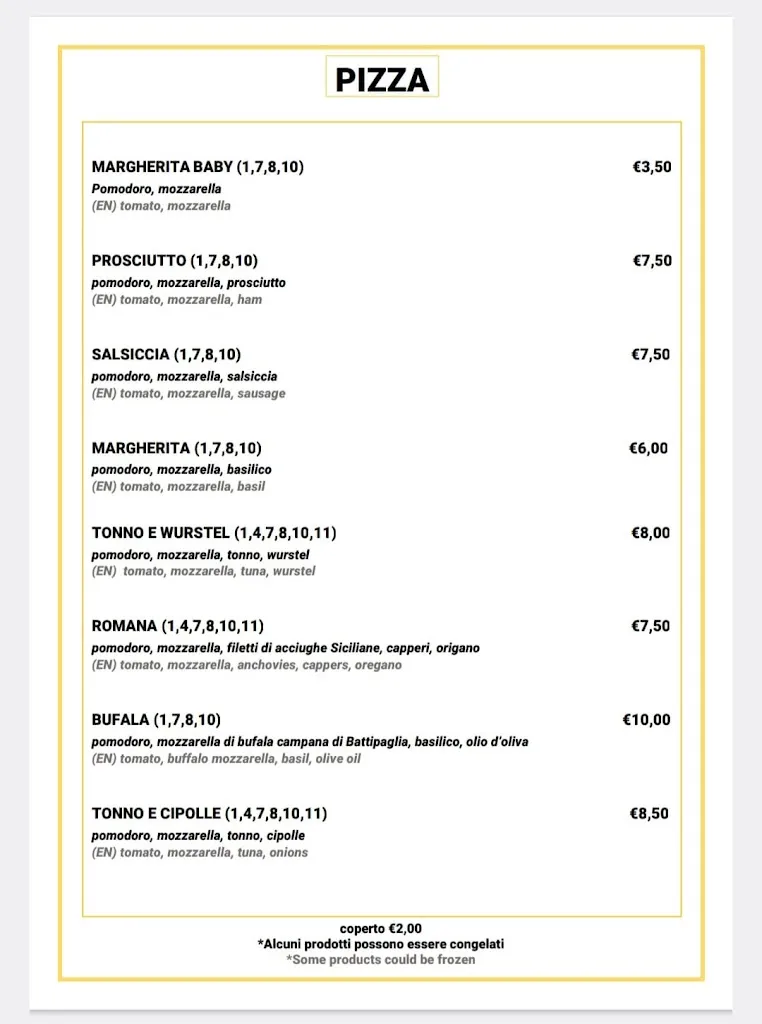 Menu_Pizzeria Il Sagittario_Laglio_image_4