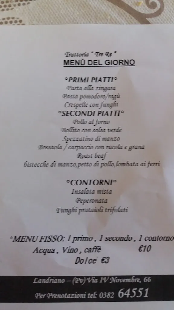 Menu_Trattoria Tre Re_Landriano_image_2