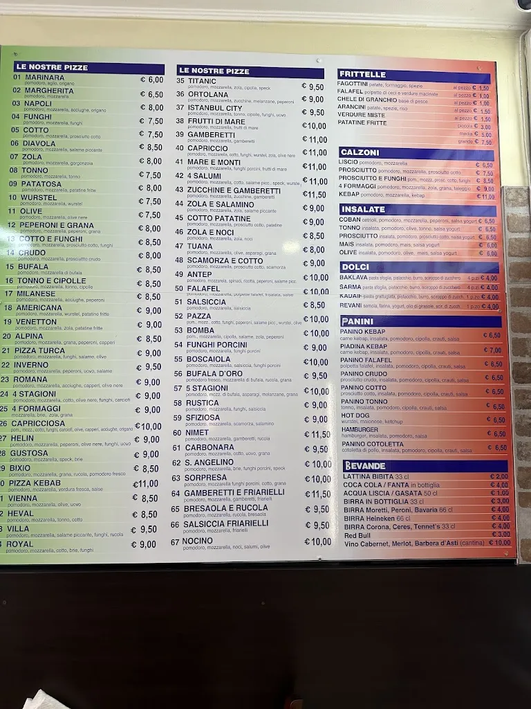 Menu_Istanbul City landriano_Landriano_image_1