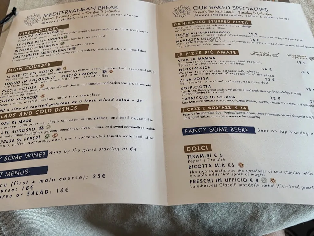 Menu_Peperì - Ristorante, Pizzeria, Cocktail Bar_Lallio_image_1