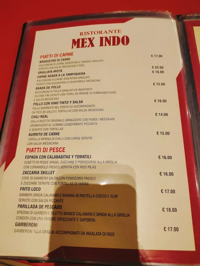 Menu_Ristorante Mex Indo_Lallio_image_1
