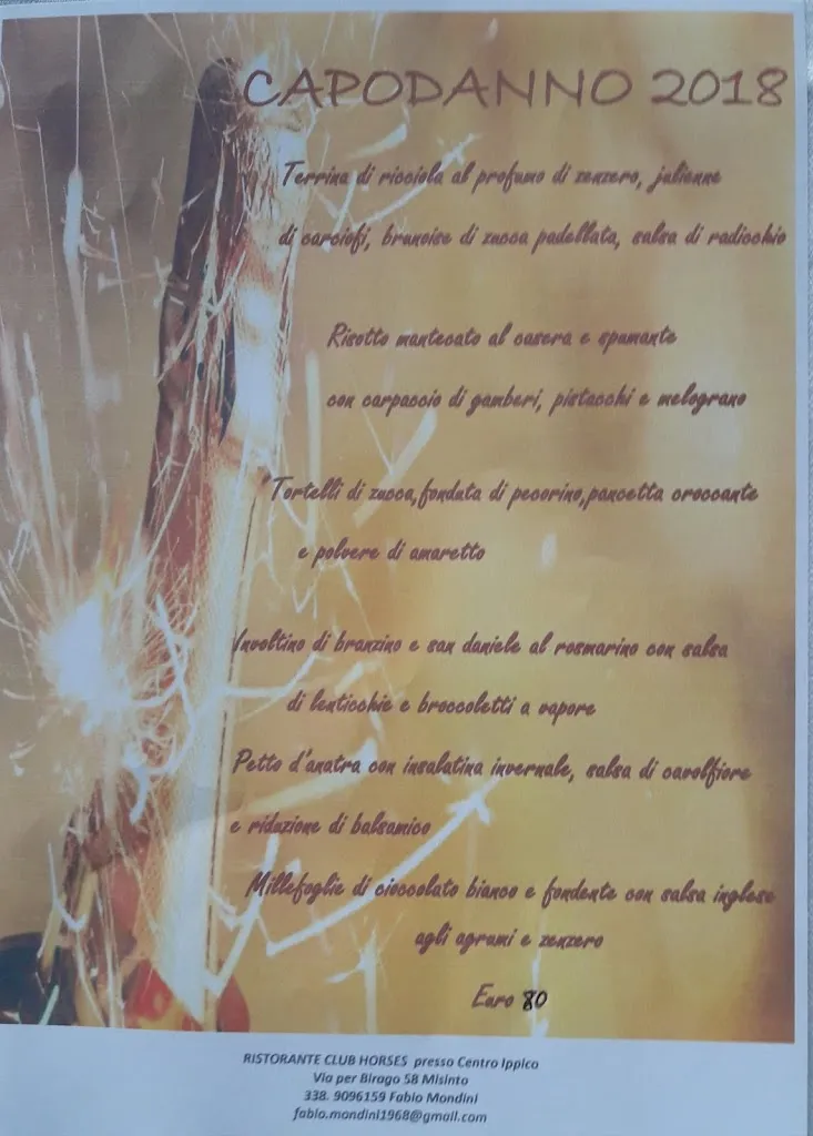 Menu_Club Horses_Lazzate_image_2