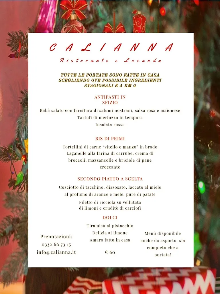 Menu_Calianna ristorante e affittacamere_Laveno_immagine_4
