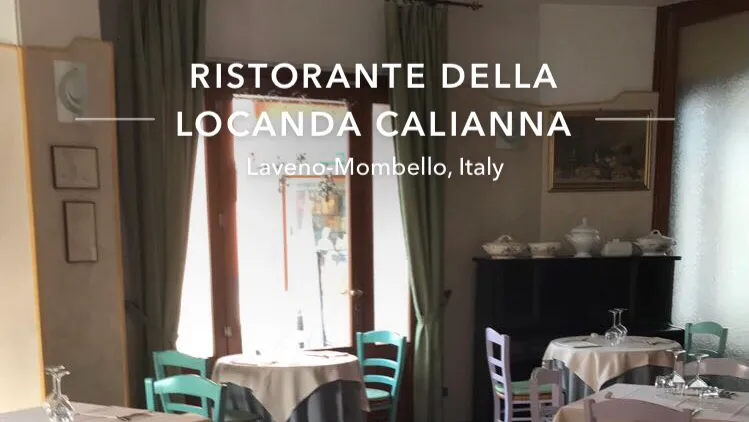 Calianna ristorante e affittacamere restaurant in Laveno