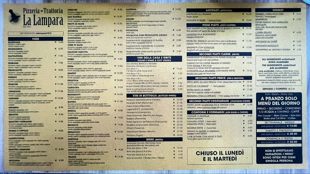 Menu_Pizzeria Trattoria La Lampara._Laveno_image_1