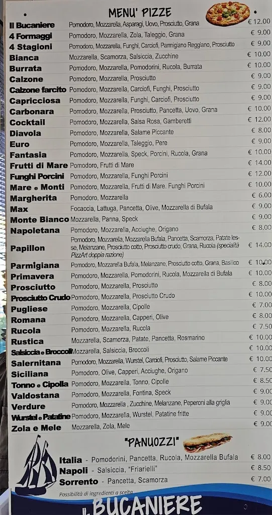 Menu_Ristorante Pizzeria Il Bucaniere_Leggiuno_image_2