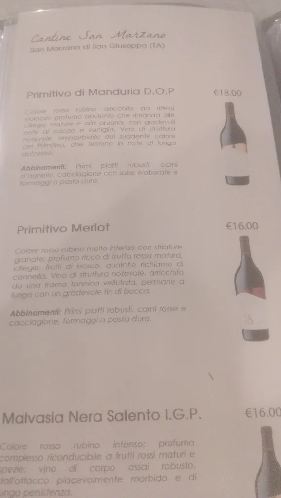 Menu_La Locanda Dei Sapori Biccari_Biccari_image_1