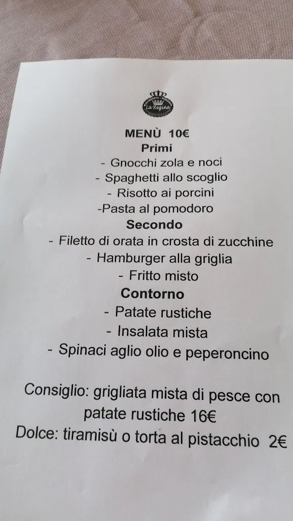 Menu_Ristorante Pizzeria La Regina - Limido Comasco _Limido Comasco_image_2