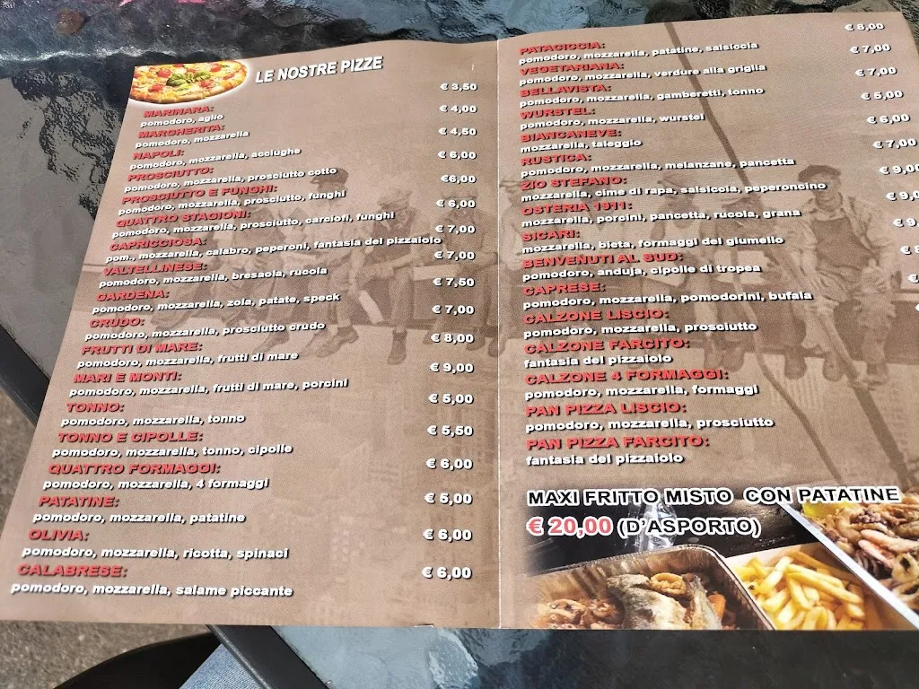 Menu_Bar Pizzeria Osteria 1911 - Limido Comasco (co)_Limido Comasco_image_1