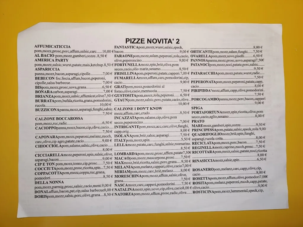 Menu_Speedy pizza livraga_Livraga_image_2