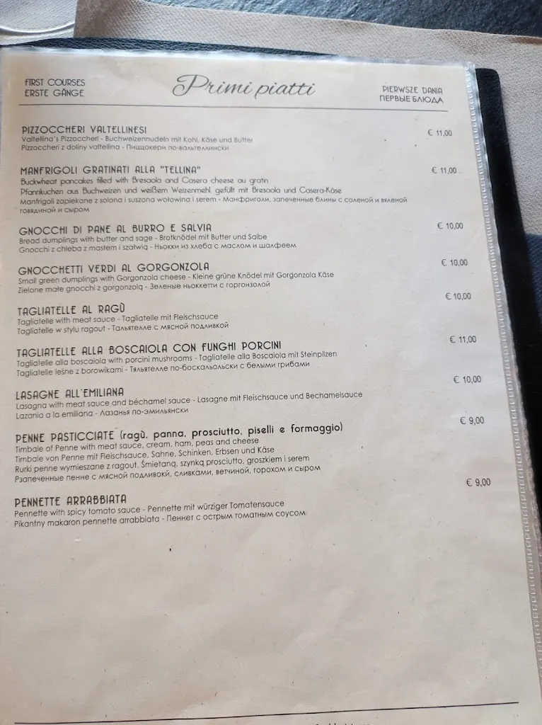 Menu_Ristorante Pizzeria La Mirage_Livigno_image_3