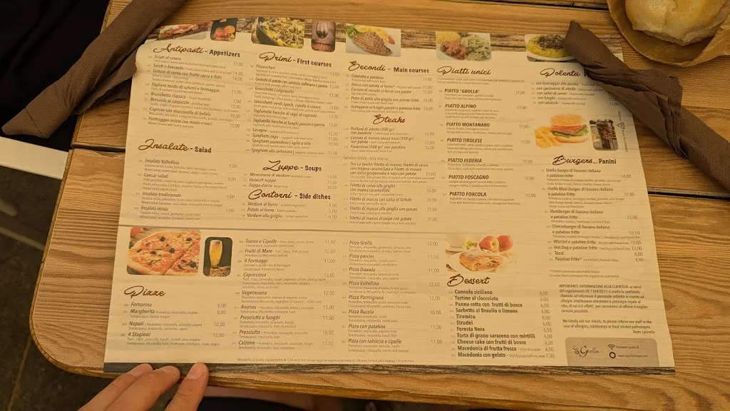 Menu_Ristorante Pizzeria La Grolla_Livigno_image_2