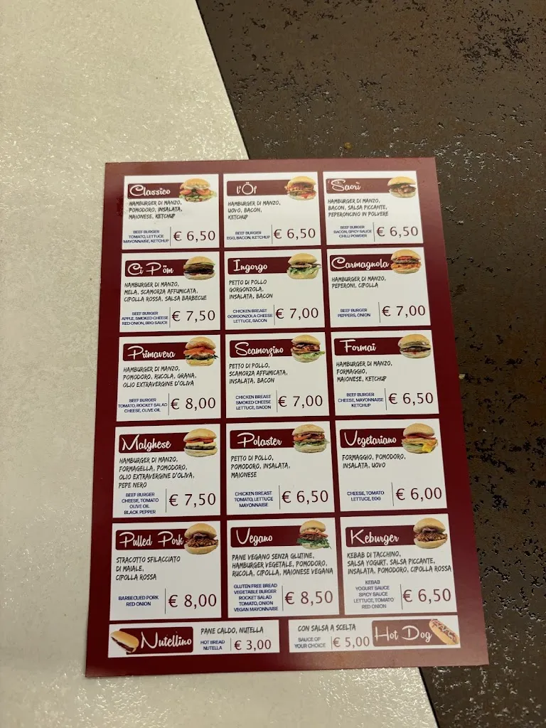 Menu_Mauri's Hamburgheria_Livigno_image_1