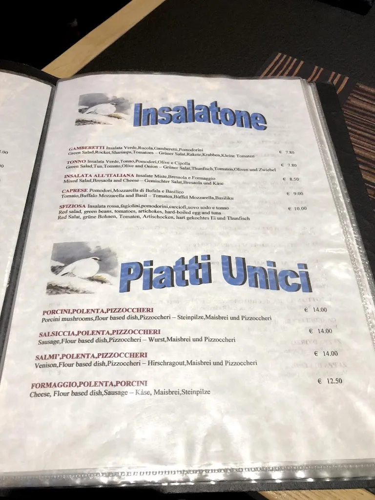 Menu_Ristorante La Pernice Di Rodigari Diego Luigi_Livigno_immagine_2