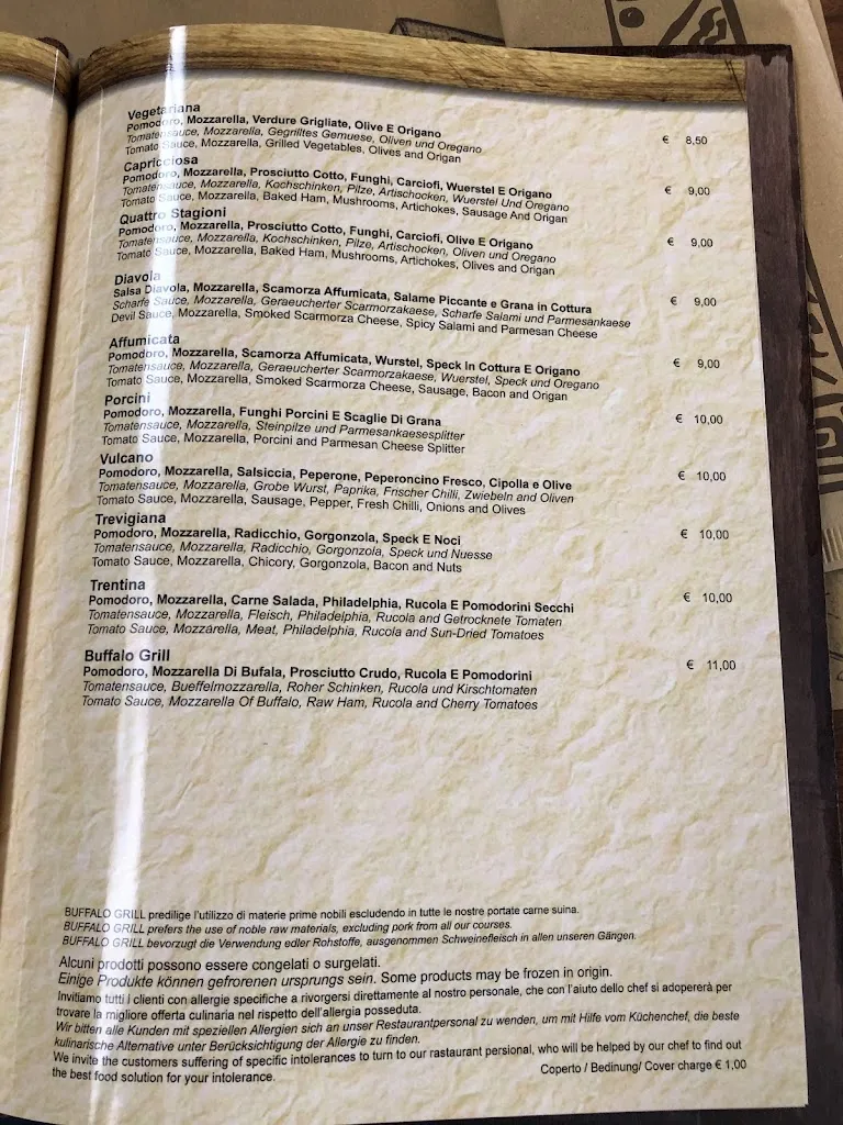 Menu_Buffalo - Steak house & Pizza_Limone sul Garda_image_4