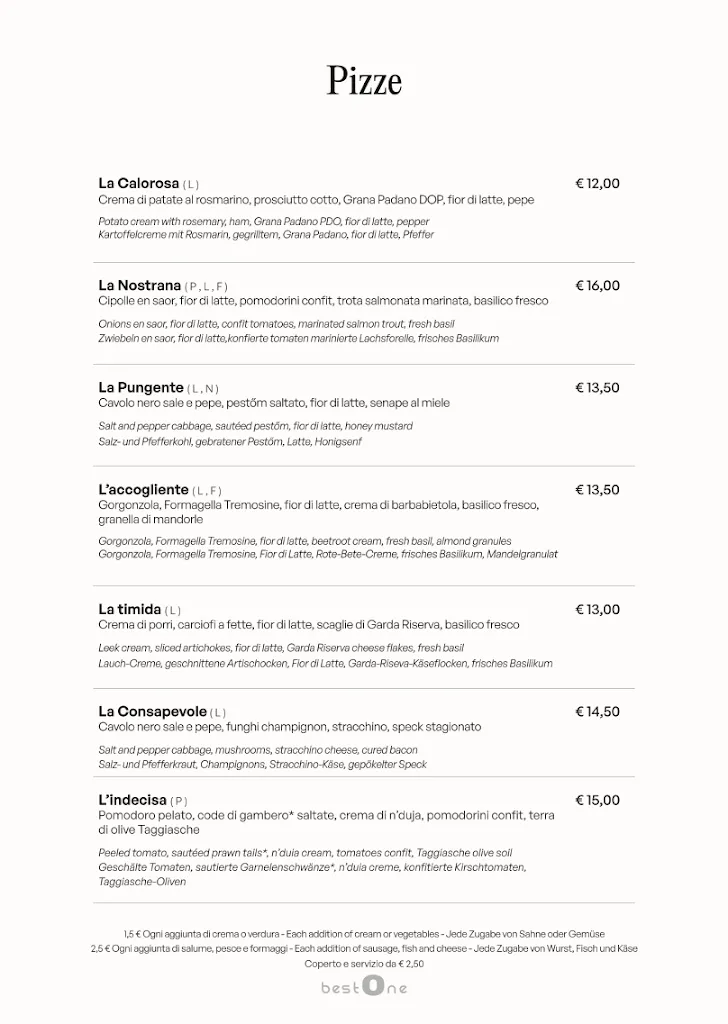 Menu_bestOne Ristorante Pizzeria_Limone sul Garda_image_2