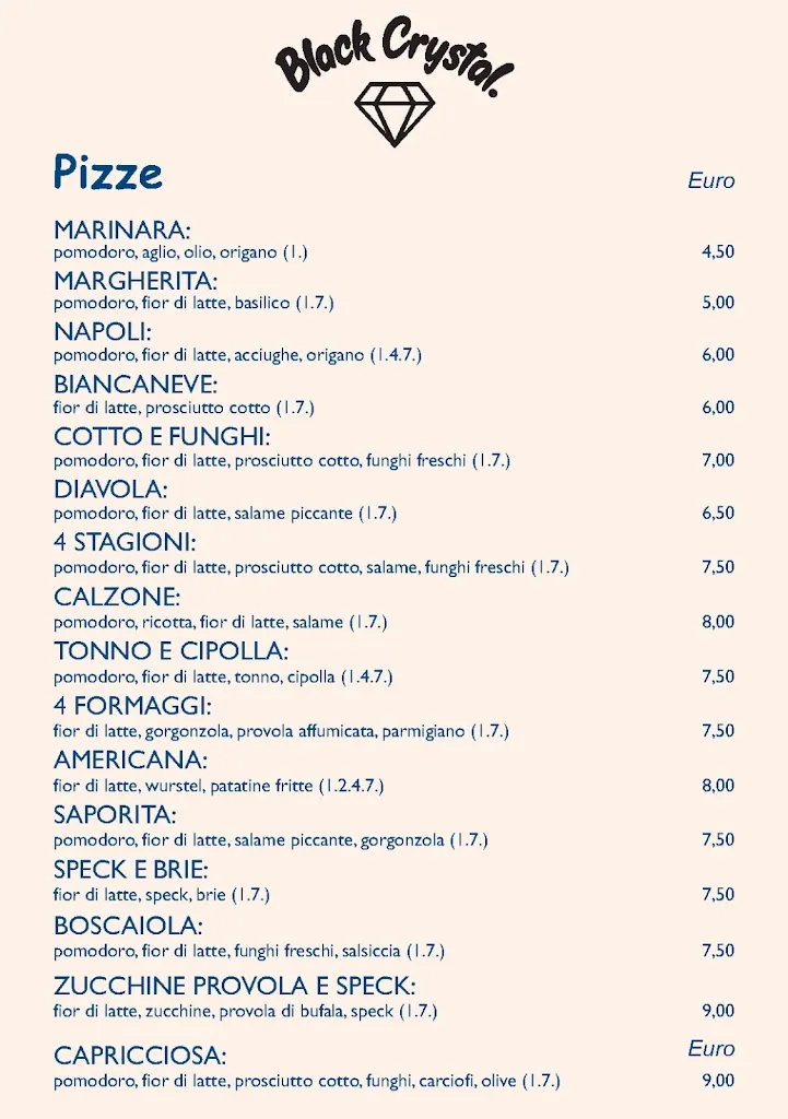 Menu_Black Crystal Pizzeria LoungeBar e Disco Pub_Lodi Vecchio_image_1