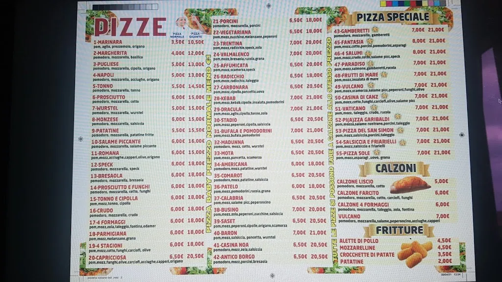 Menu_Pizzeria Vulcano_Lodi Vecchio_image_1