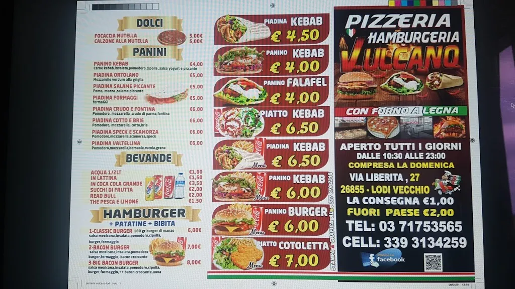 Menu_Pizzeria Vulcano_Lodi Vecchio_image_2