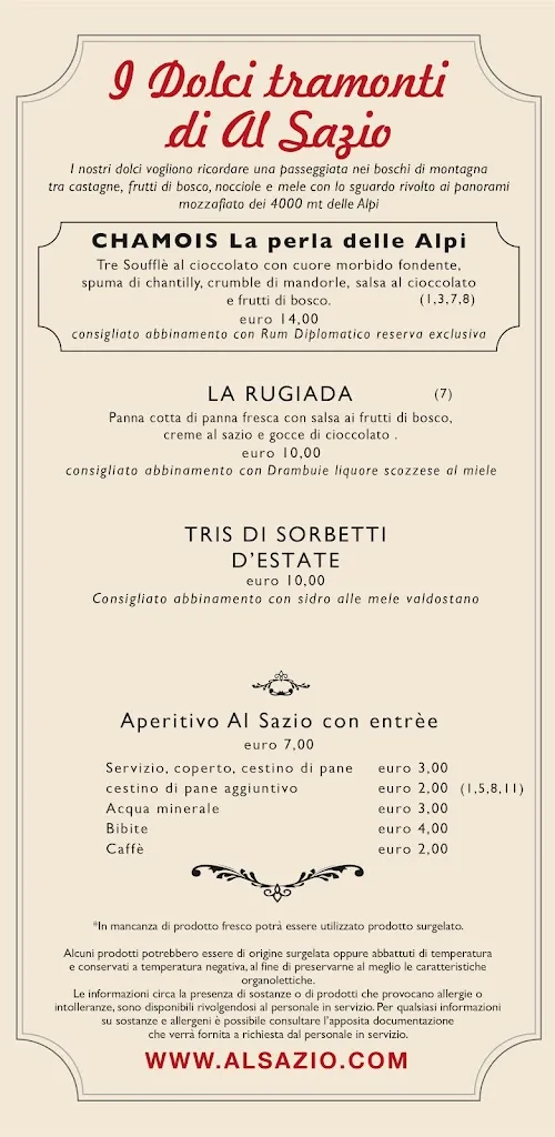 Menu_AL SAZIO Ristorante_Lodi Vecchio_image_3