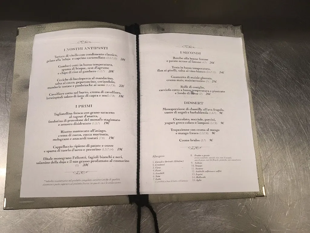 Menu_Osteria dello Sperone e Bed & Breakfast_Lonate Pozzolo_image_1