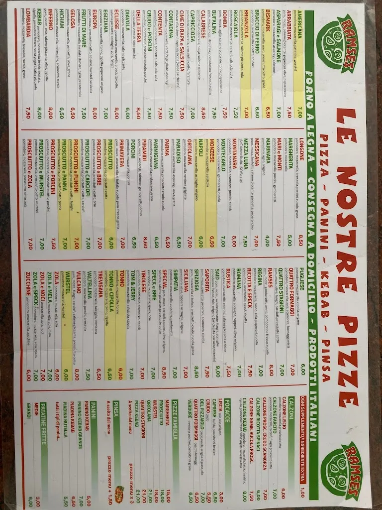 Menu_Pizzeria D'Asporto Ramses_Longone al Segrino_image_1