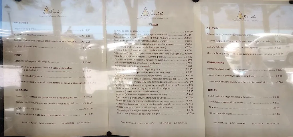 Menu_Ristorante Pizzeria Bar ALMICI_Lovere_image_1